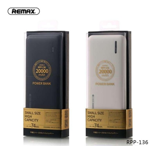 Remax LINON2 20000mAh Powerbank RPP-136