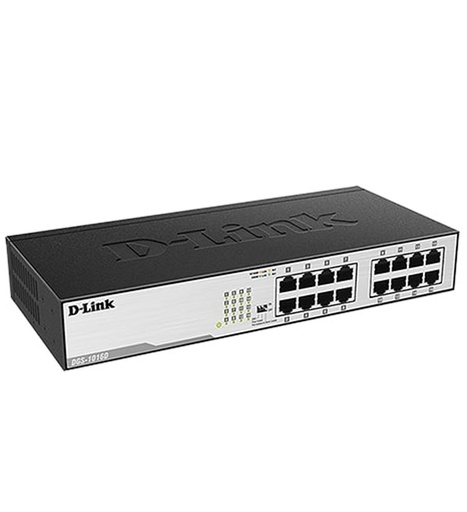[790069270000] D-Link 16-Port Gigabit Switch (DGS-1016D)