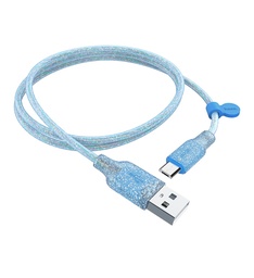 Hoco U73 Silicone Charging Data Cable (Micro)